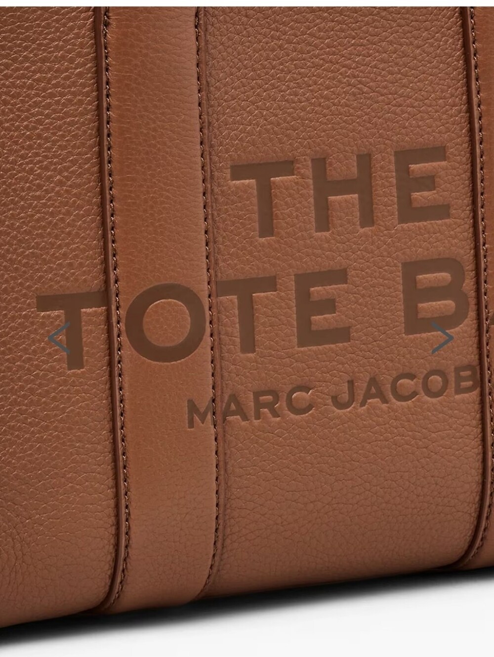 NEW! Marc Jacobs Leather The Tote Bag*Argan Oil*Small Tote